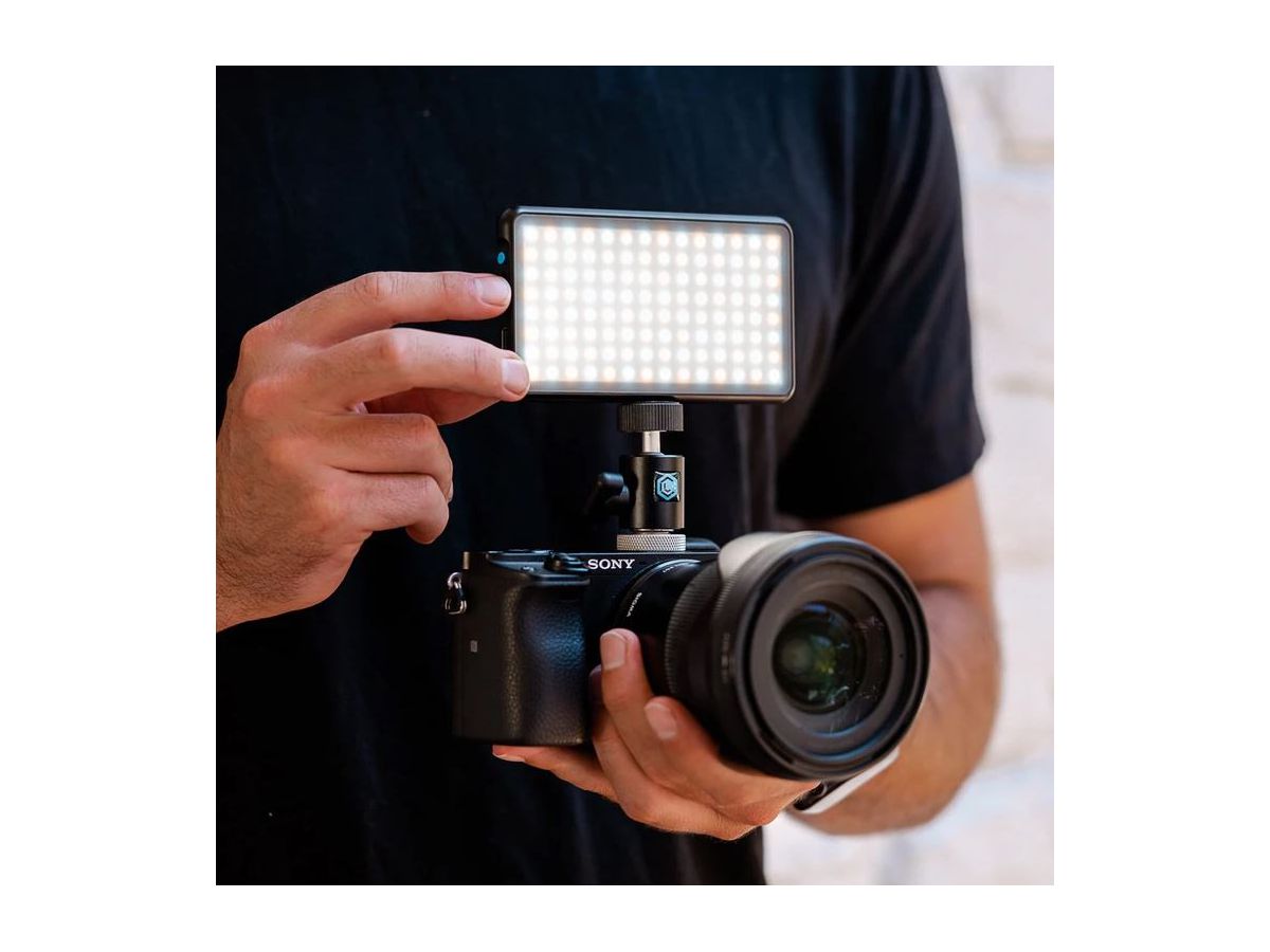 Lume Cube Panel GO + Ballhead DSLR-Mount