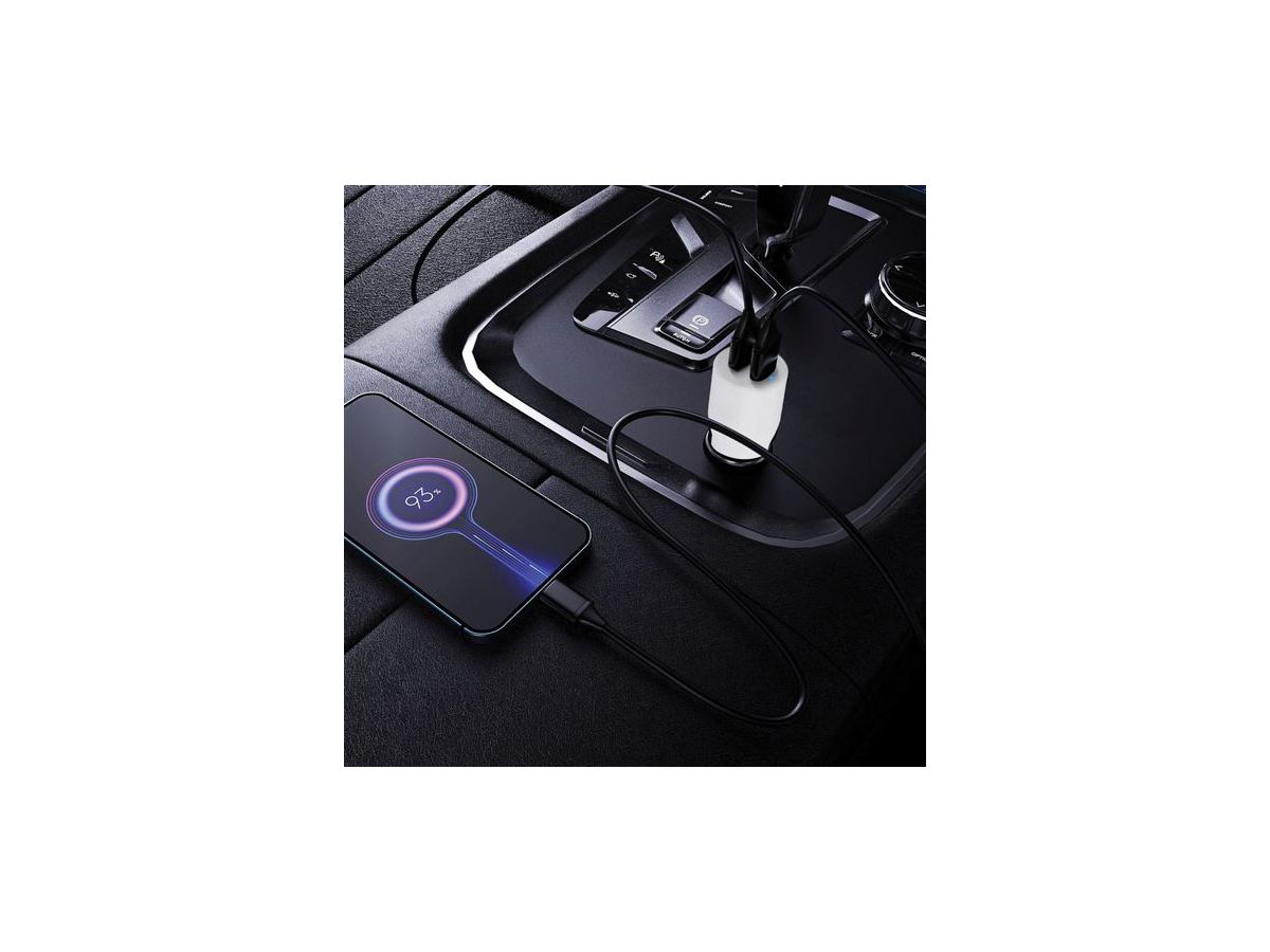 Skross Dual Car Charger 65W PD + Cable