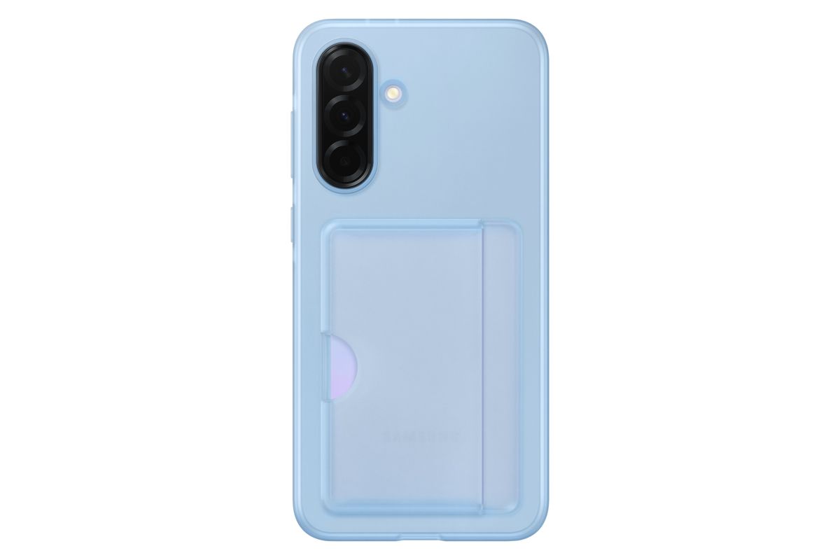 Samsung A36 Card Slot Case Blue