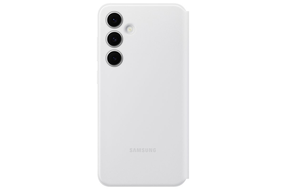 Samsung S24 FE Wallet Case White