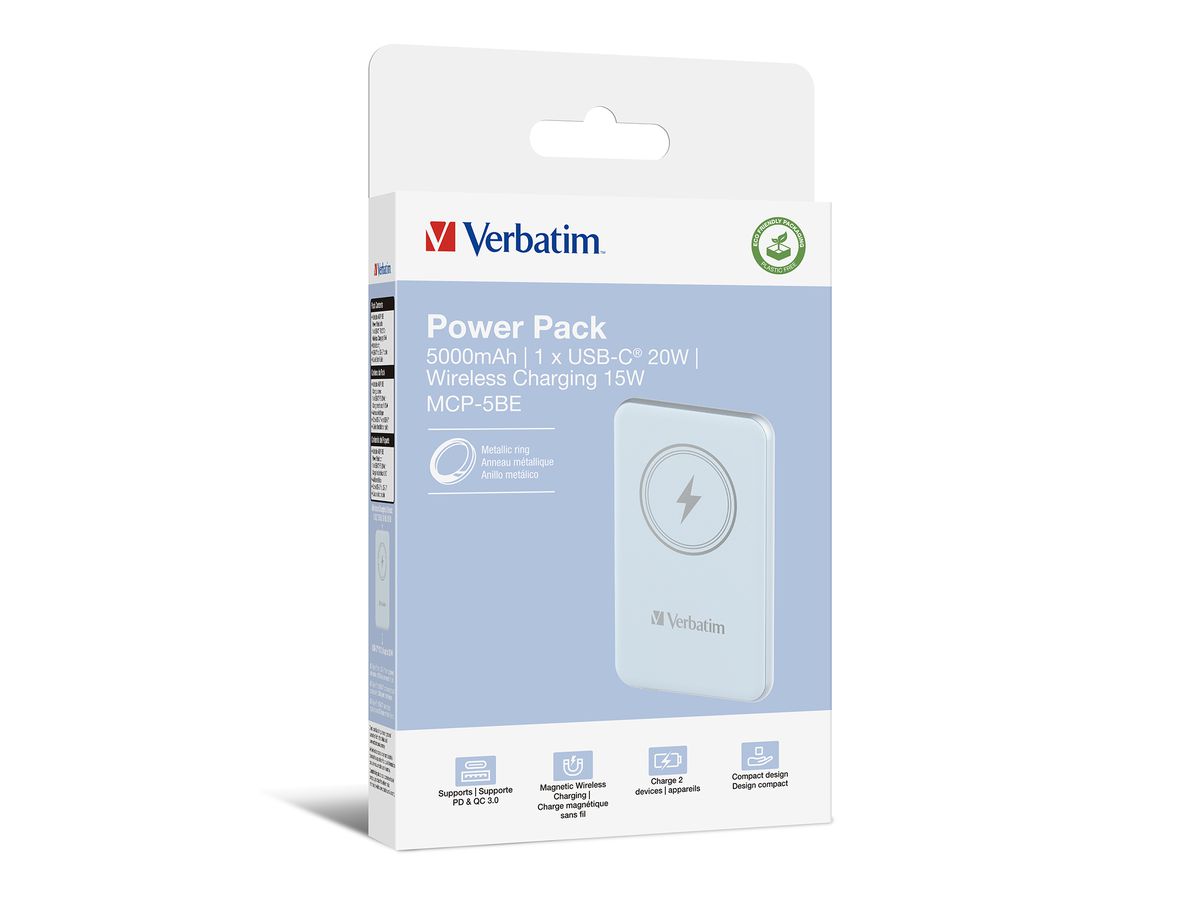 Verbatim Powerbank 5000 mAh Blue