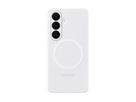 Samsung S26 Silicone Magnet Case White