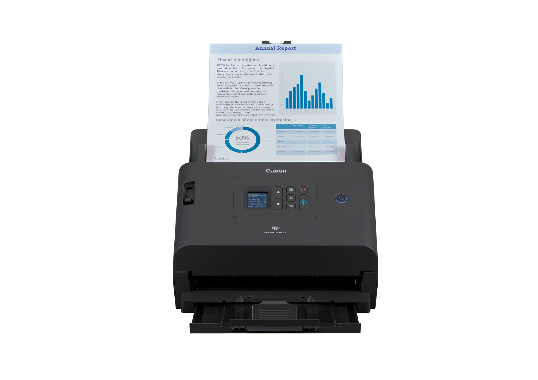 Canon DR-S250N Document Scanner