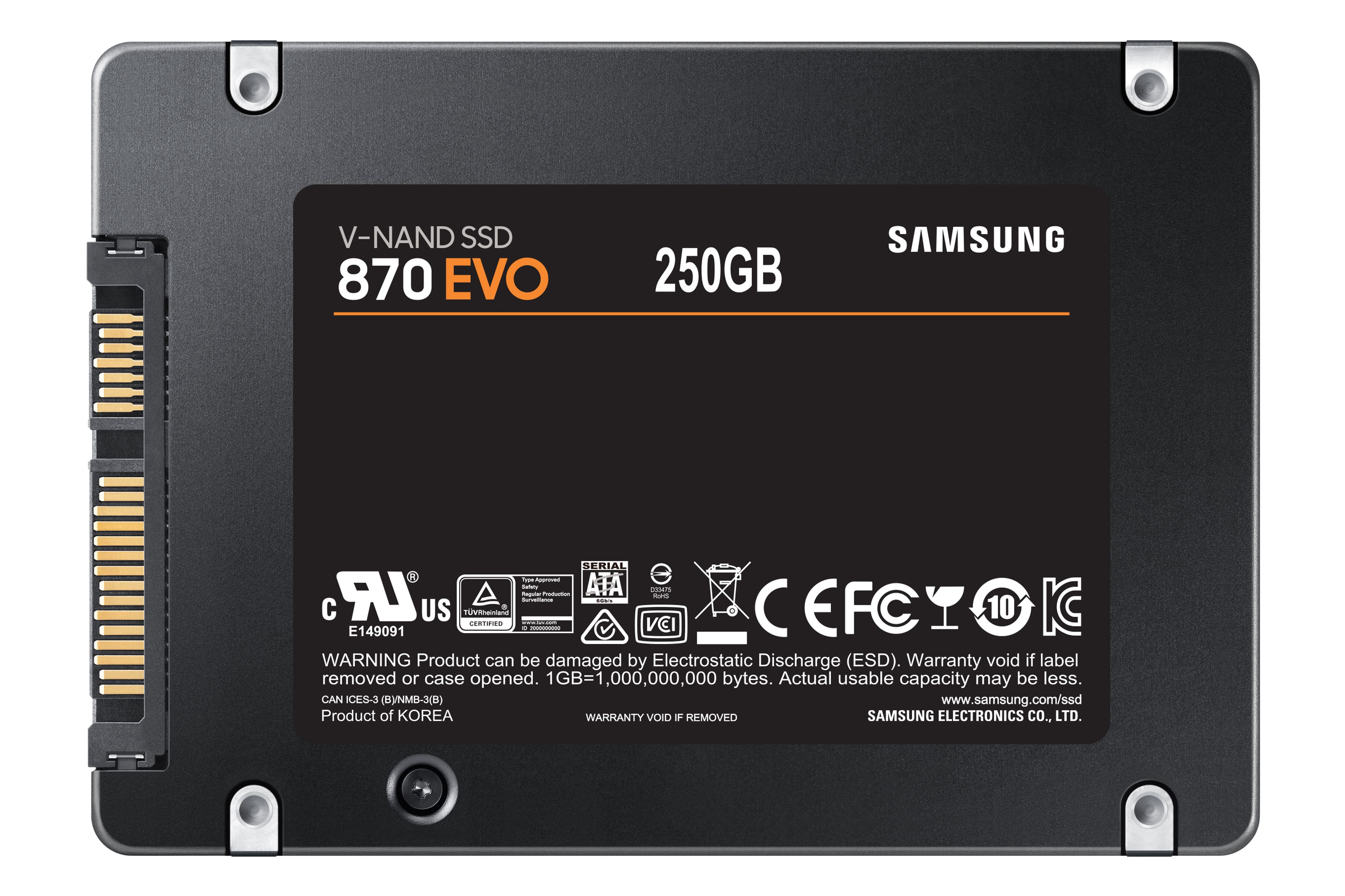 Samsung SSD 870 EVO 2.5" 250GB