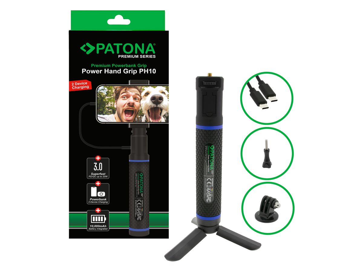 Patona Premium Powerbank Hand Grip PH10