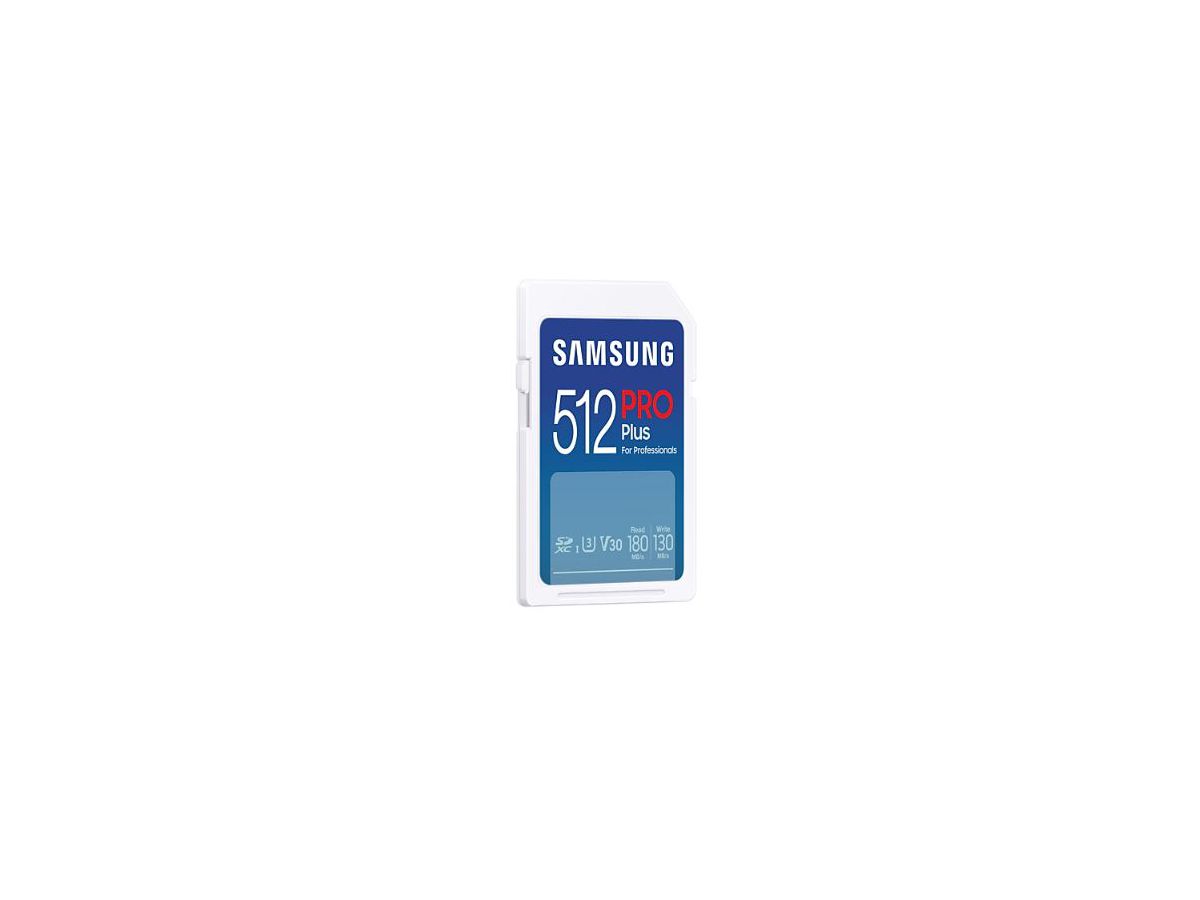 Samsung Pro+ SDXC 180MB/s 512GB V30, U3