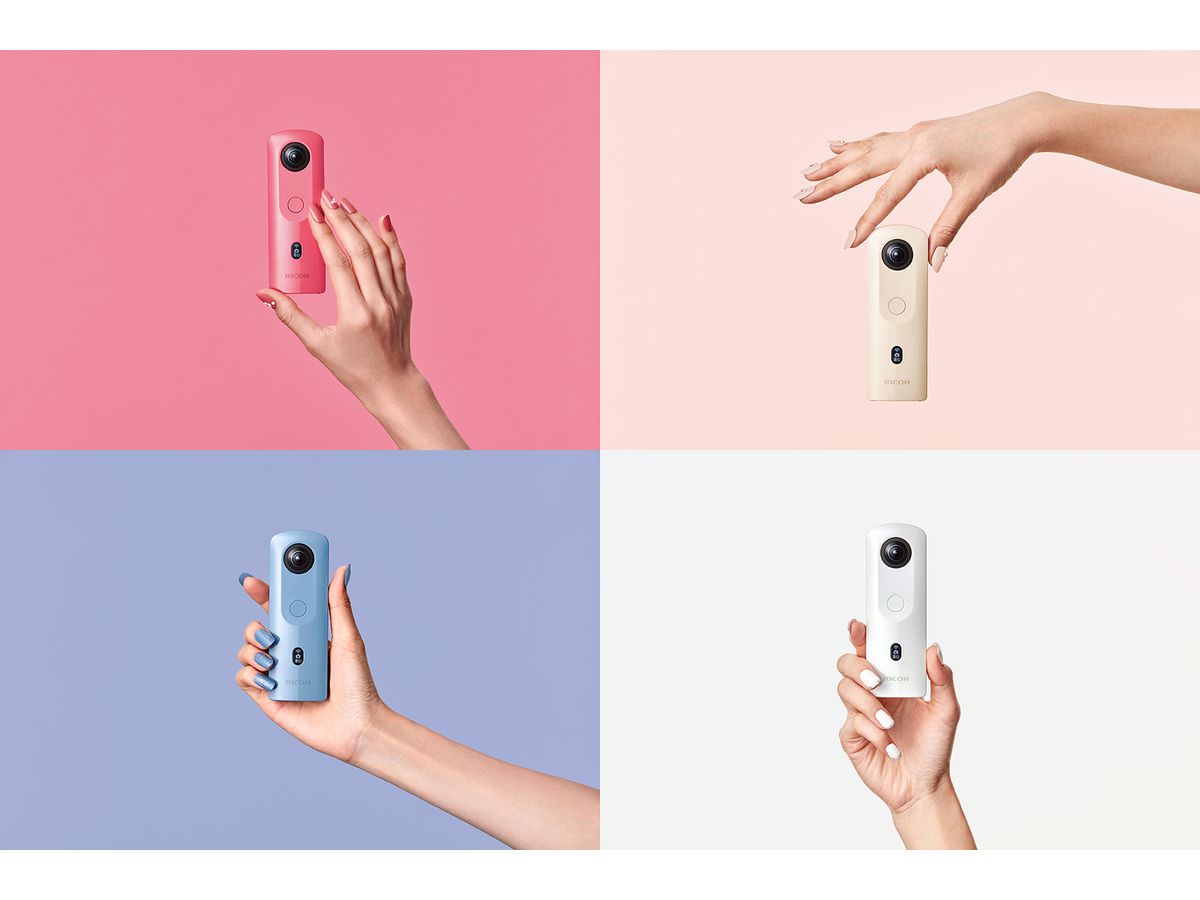 Ricoh Theta SC2 rose