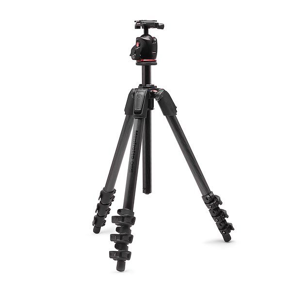 Manfrotto 055XPRO AS Carbon Tripod w/BH
