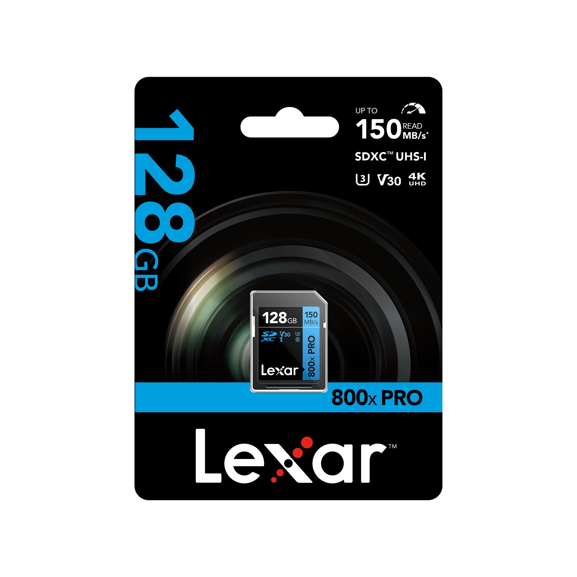 Lexar 800x UHS-I SDXC 128GB Blue