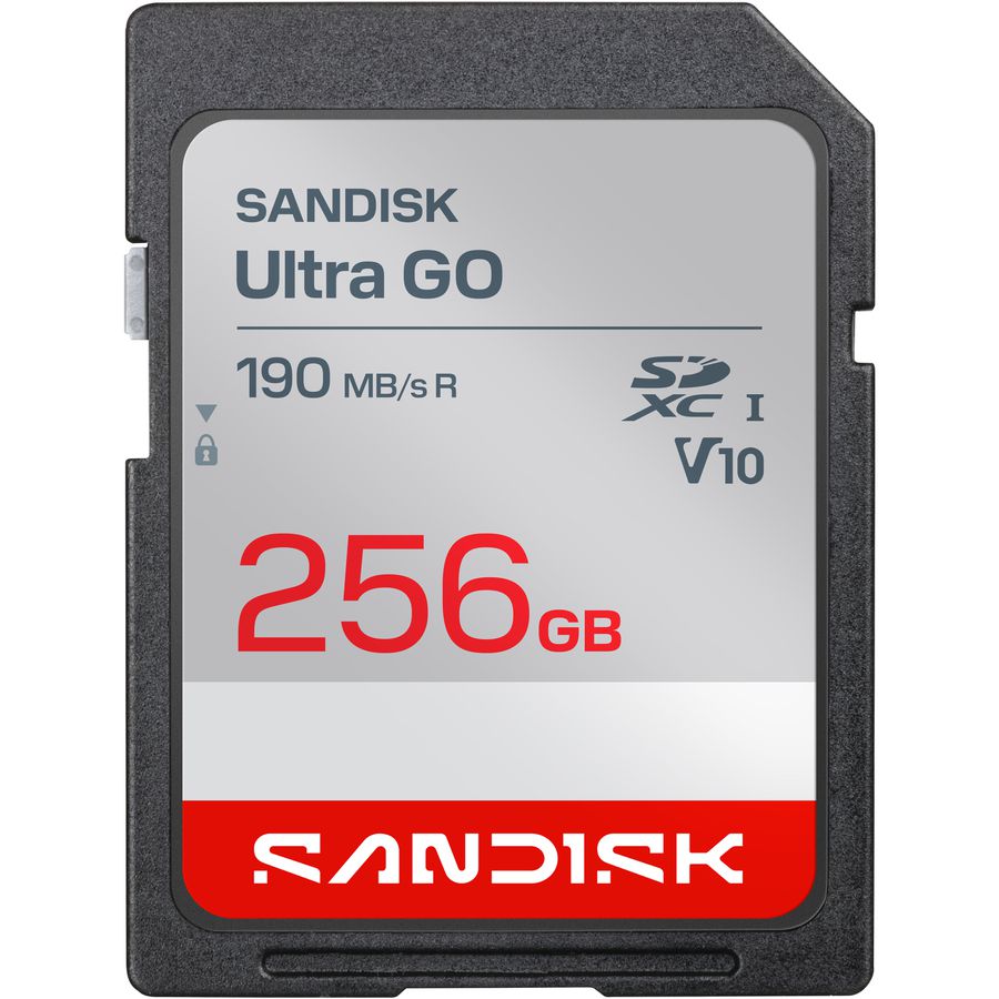 SANDISK Ultra GO SDXC 190MB/s 256GB