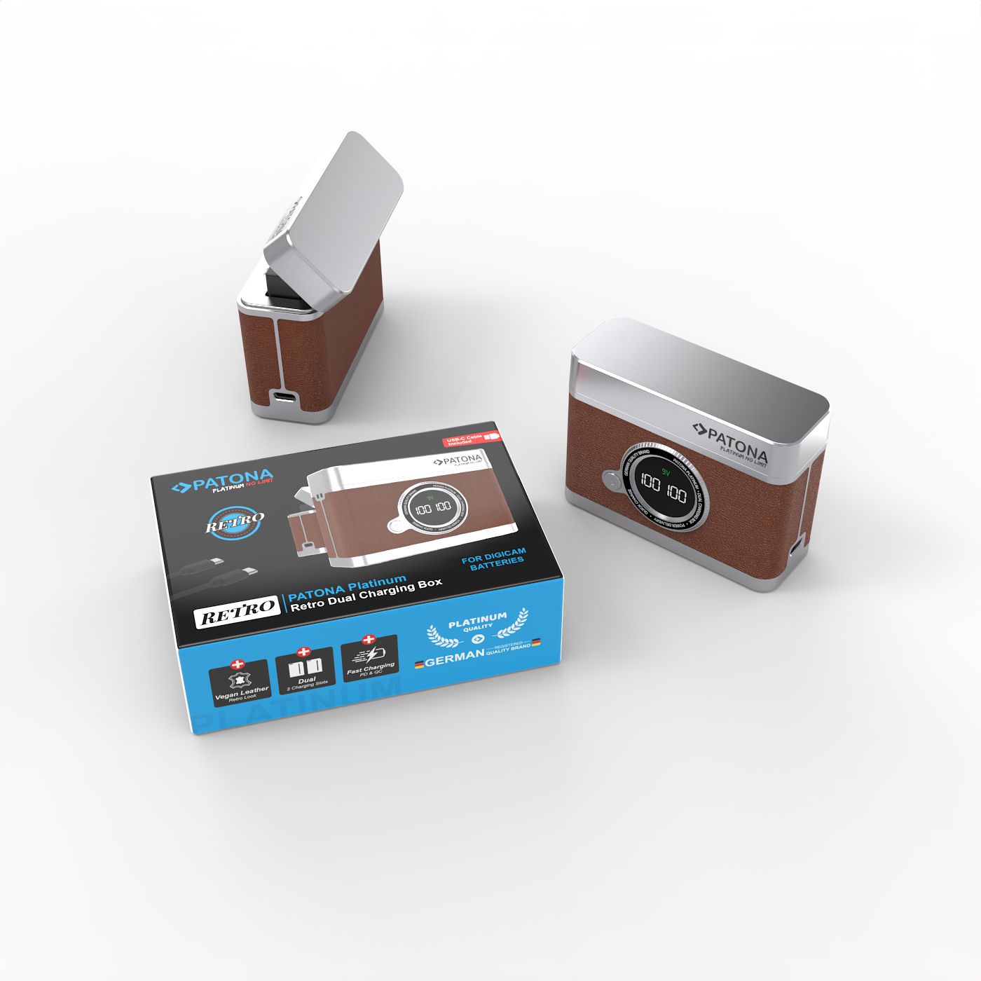 Patona Retro Dual Charging Fuji NP-W126