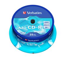 Verbatim CD-R Spindle 700MB 52x 25 Pack