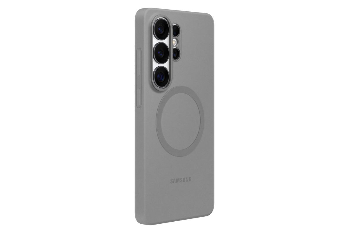 Samsung S26 Ultra Silicone Magnet Gray