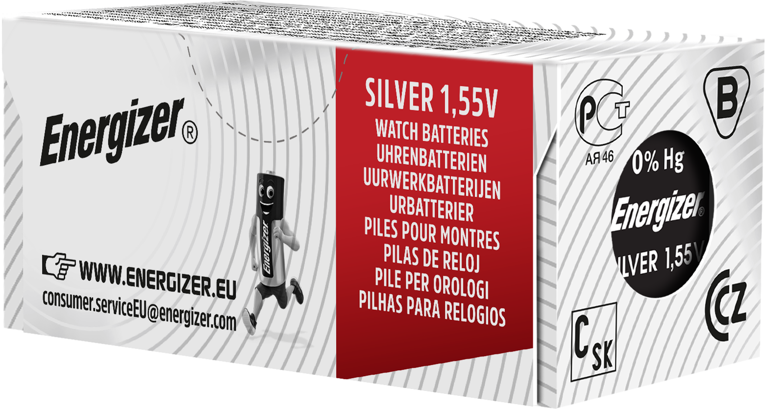 Energizer 371/370 1,55V S 1Stk