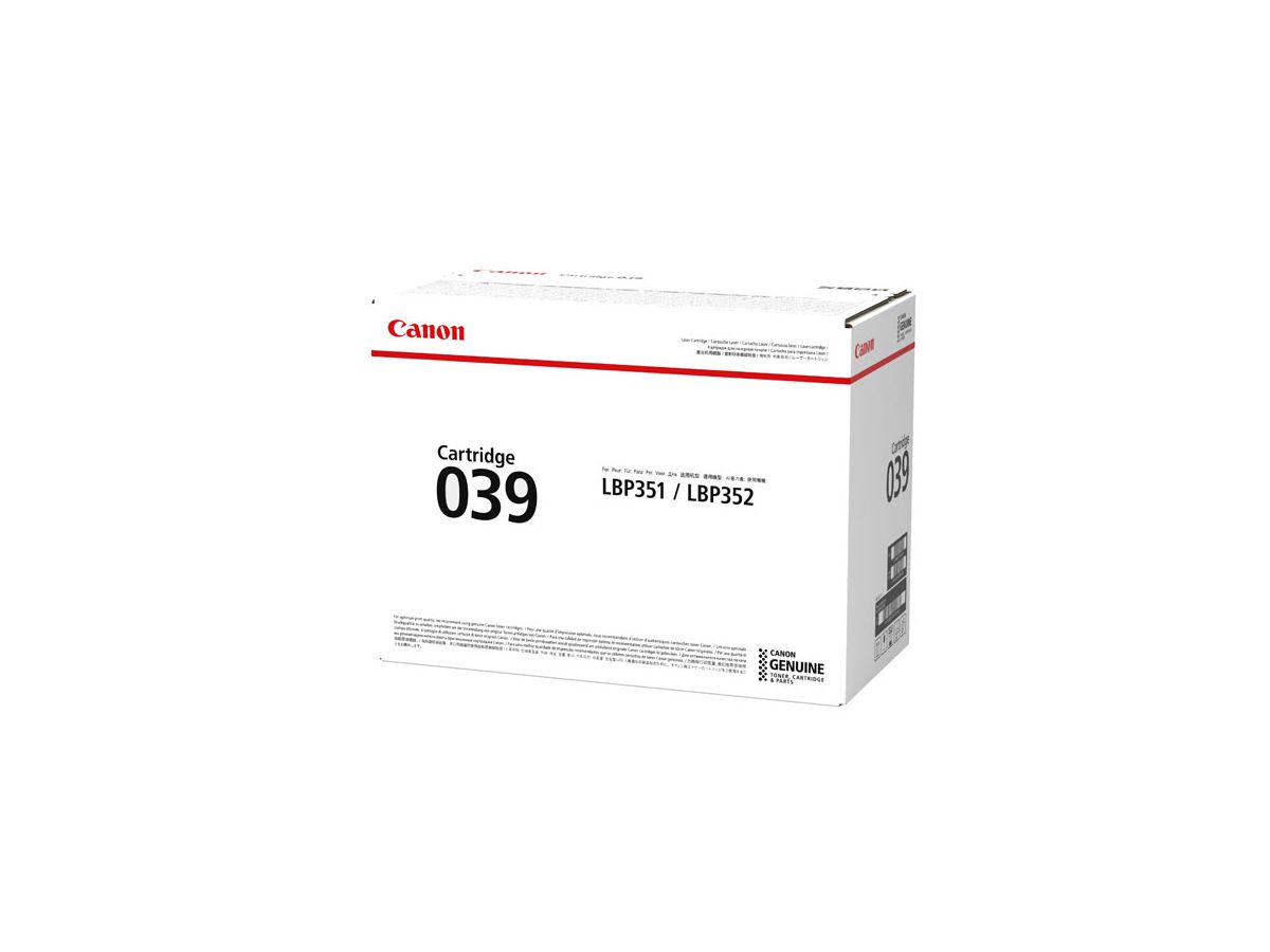Canon Toner 039 Black