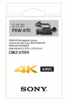 Sony 4K upgrade for PXW-X70 HD