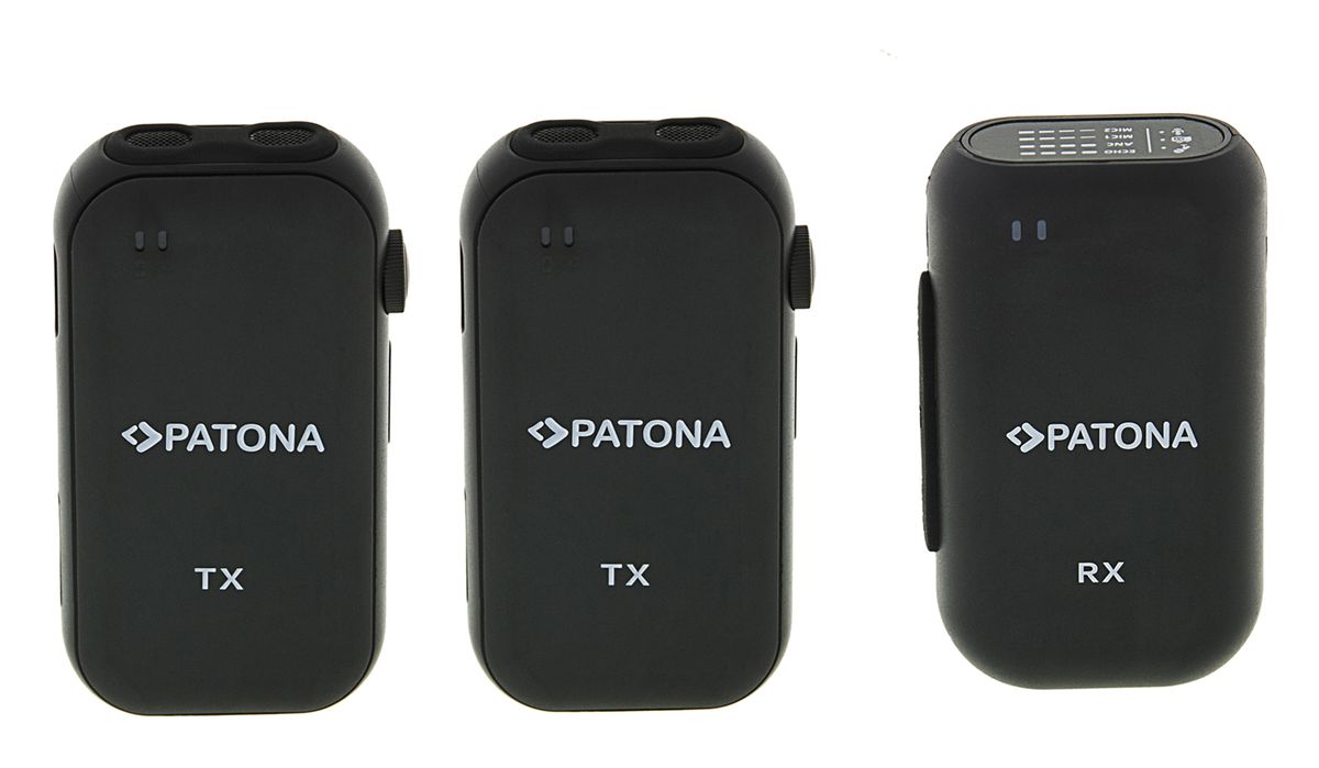 Patona Wireless Lavalier Mikrofon Set