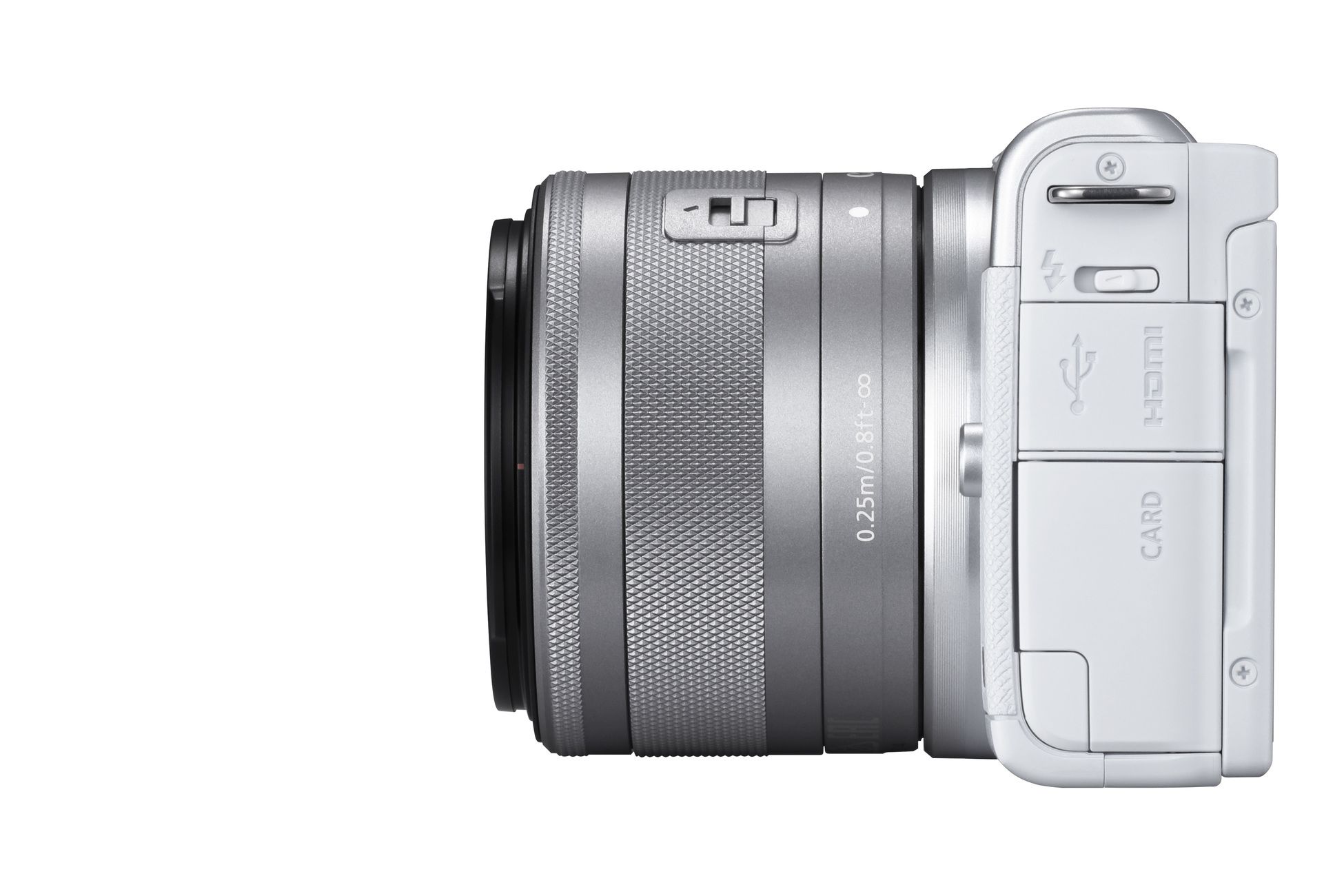 Canon EOS M200 + 15-45mm Weiss