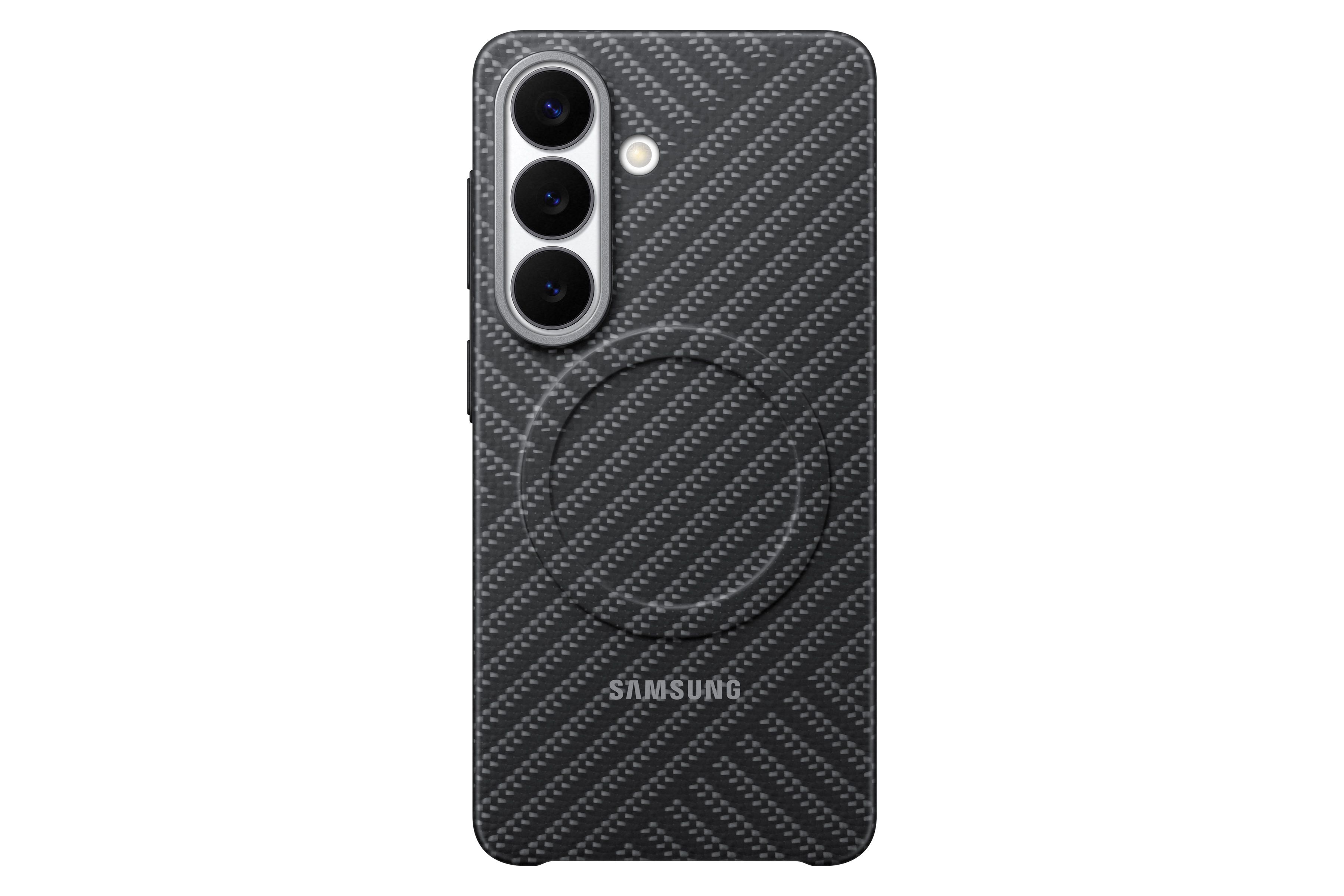 Samsung S26 Carbon Magnet Case Dark Gray