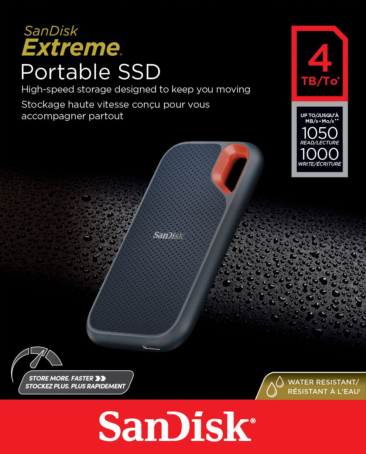 SanDisk Extreme Portable SSD 4TB V2