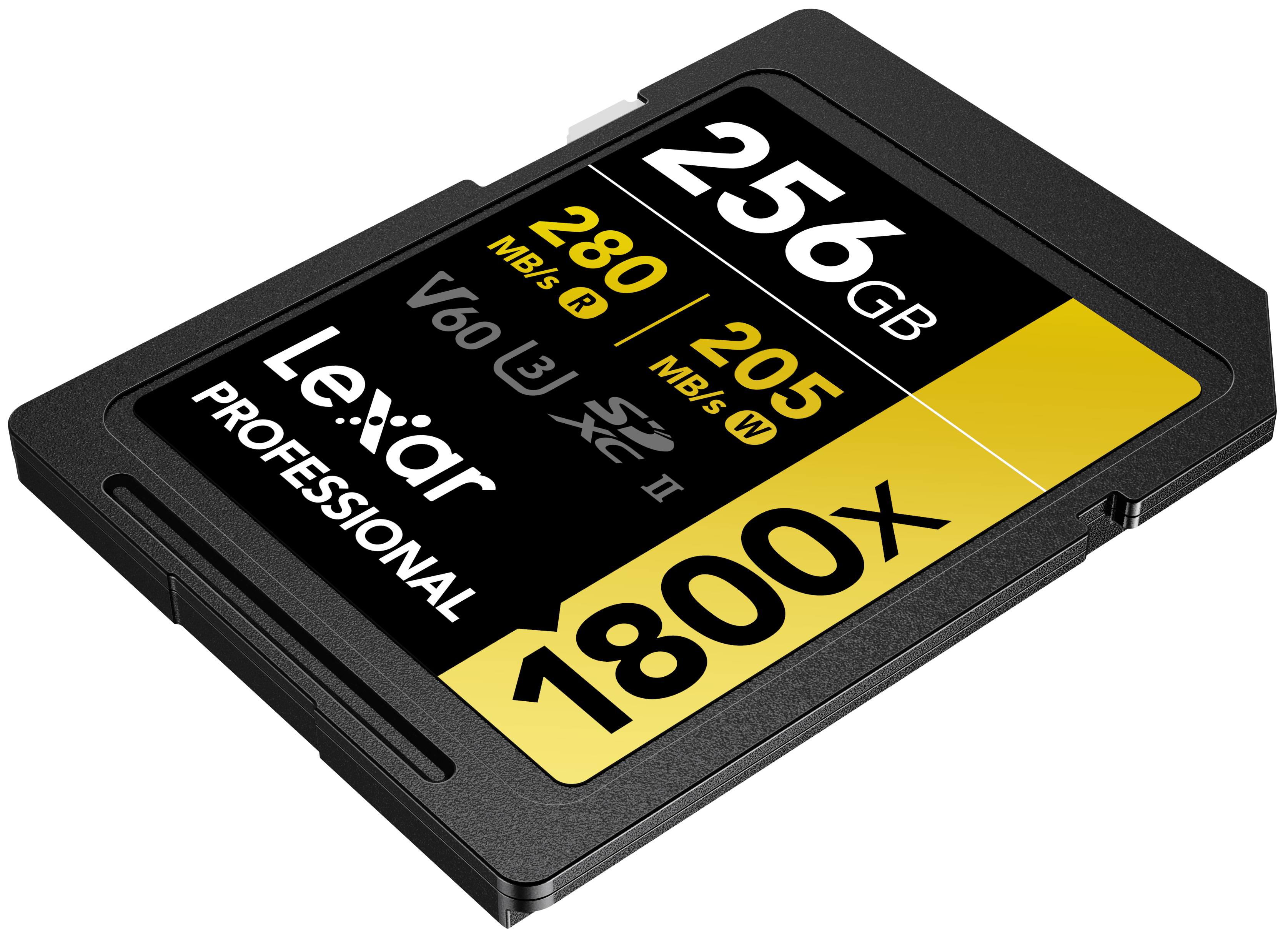 Lexar 1800x UHS-II SDXC 256GB Gold