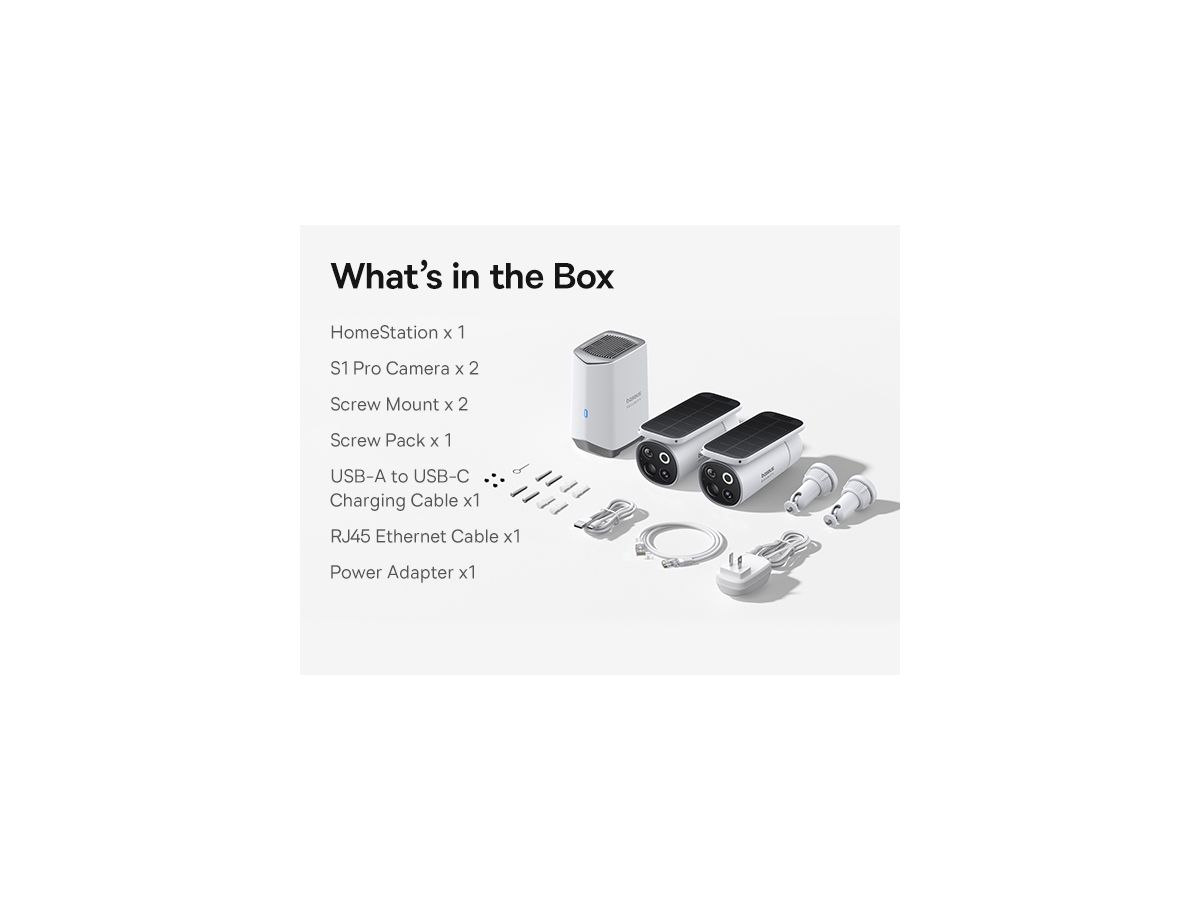 Baseus S1 Pro Outd. DualCam. 3K 2CamKit