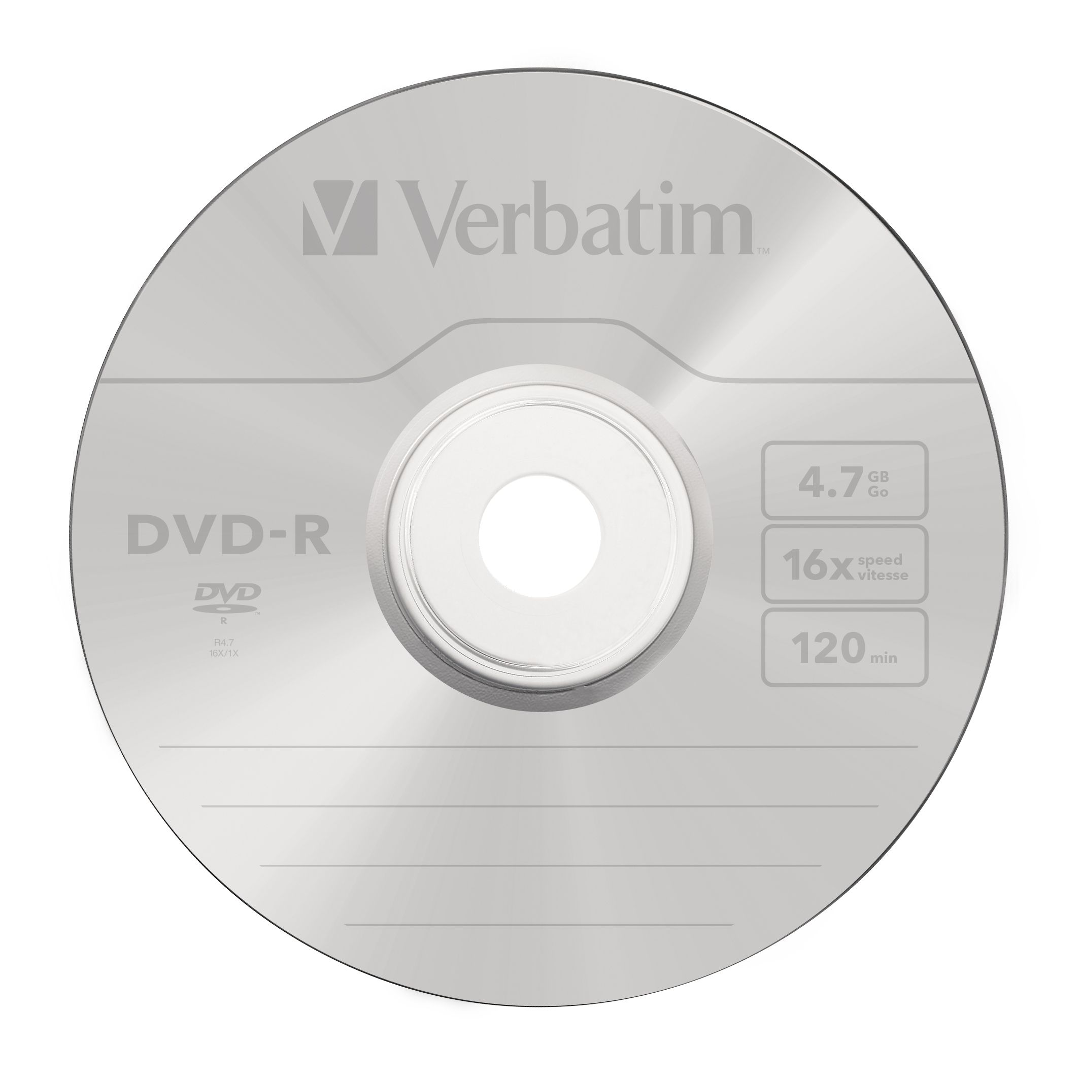 Verbatim DVD-R Jewel 4.7GB 16x 5 Pack