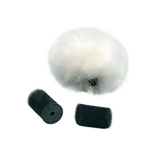 Rycote Single Lav Ristretto WJ White