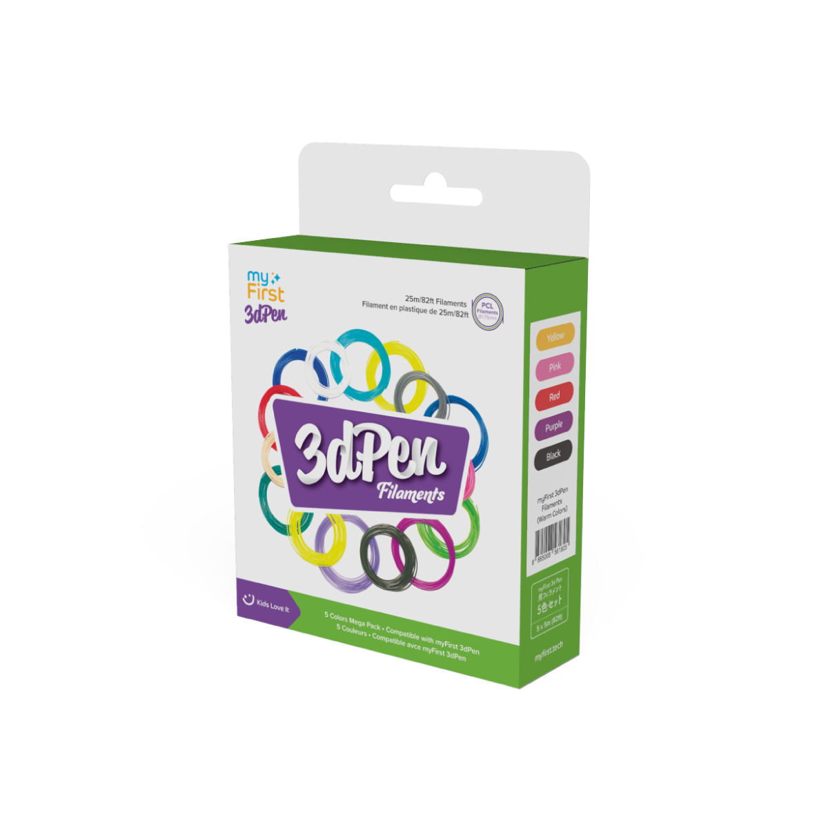 myFirst 3D Pen Make Filaments Warm Col