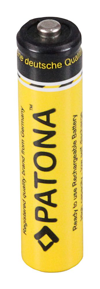 Patona Akku 4x Micro AAA 900mAh NiMH