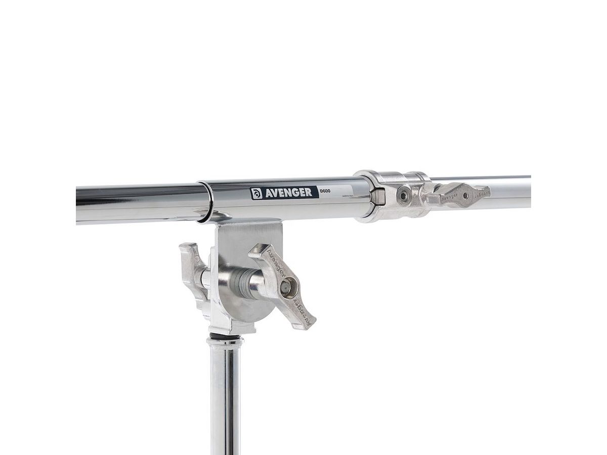 Avenger Mini Boom Arm Steel Silver
