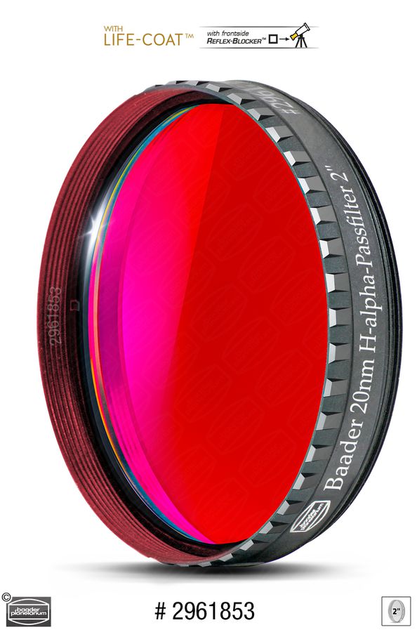 Baader H-alpha Filter 20nm 2"