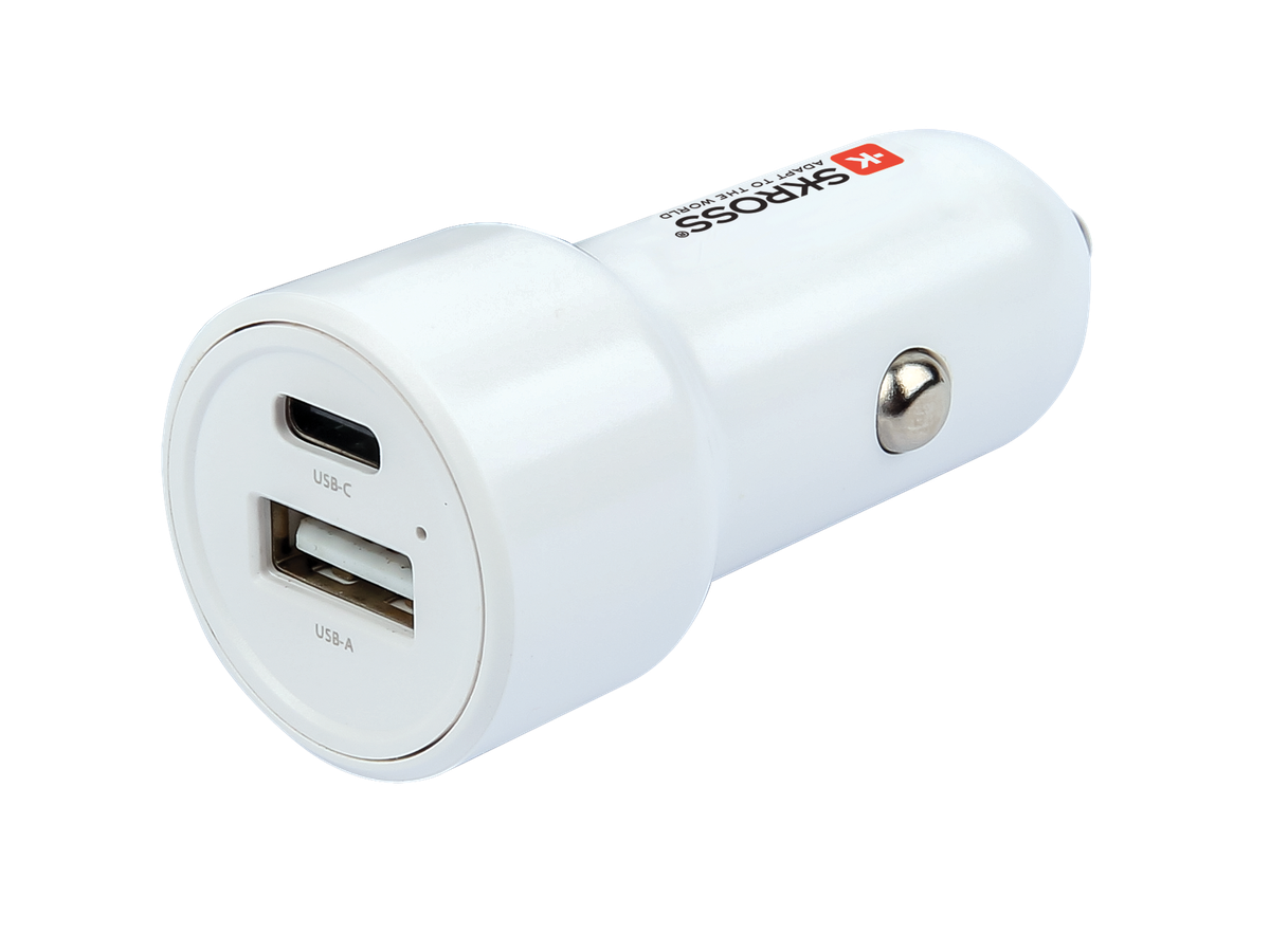 Skross Dual Car Charger 65W PD + Cable