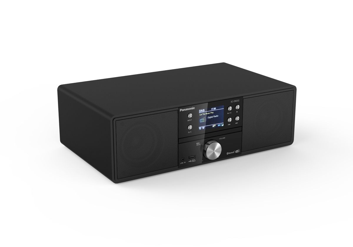 Panasonic Hifi Bluetooth DM202 Black
