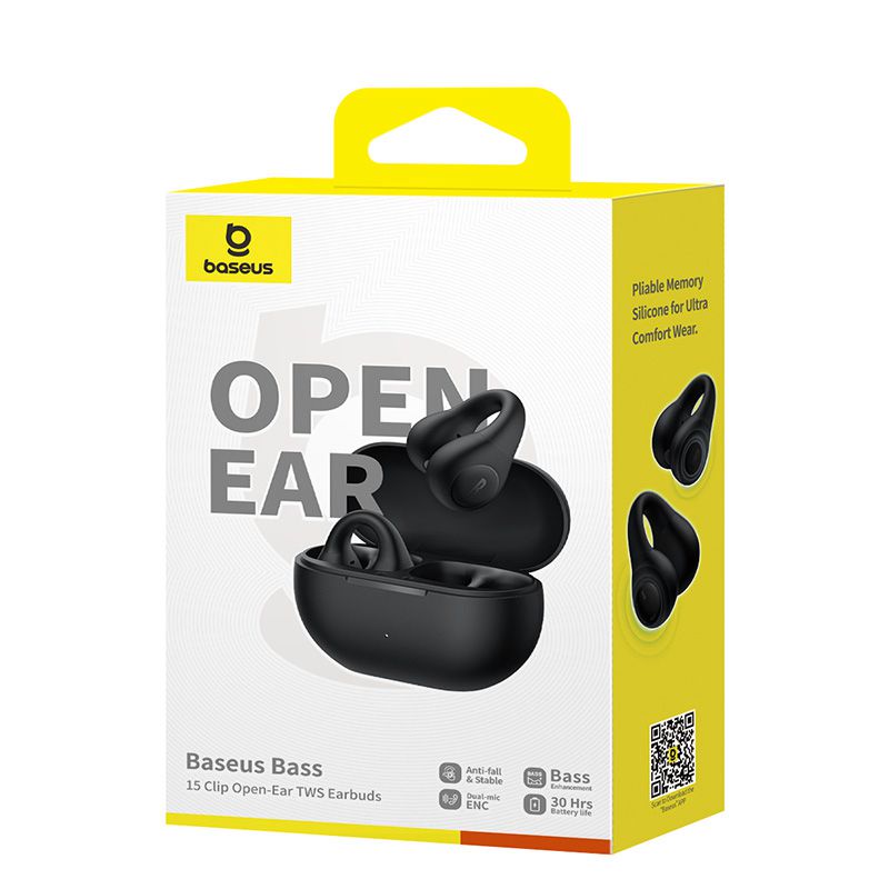 Baseus Bass 15 Clip Black