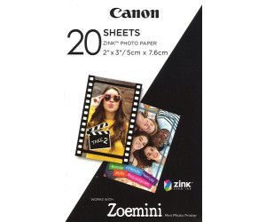 Canon Zink photos ZP-2030 20 feuilles
