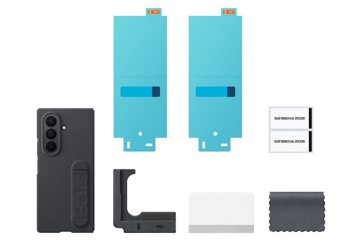 Samsung Fold 7 Silicone Case Black