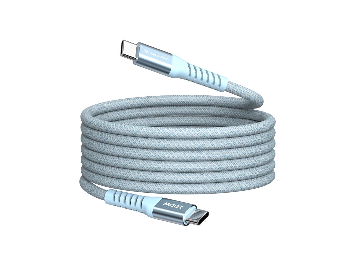 Verbatim Magnetic Cable USB-C 100W Blue