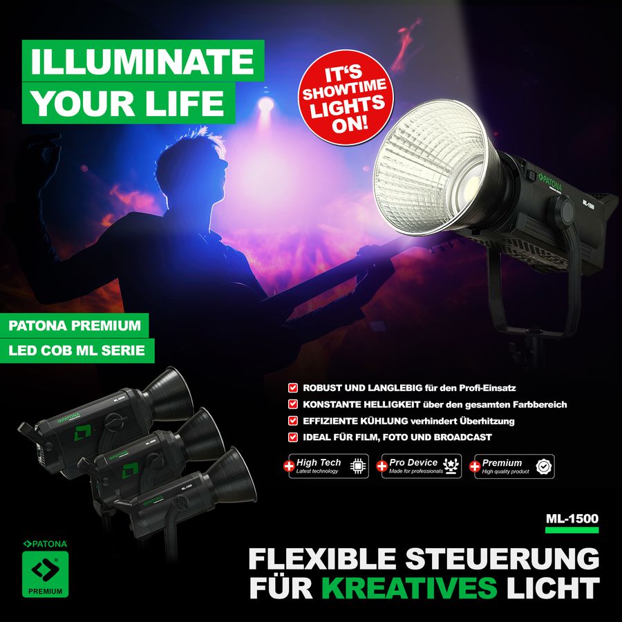 Patona Premium LED Light ML-1500