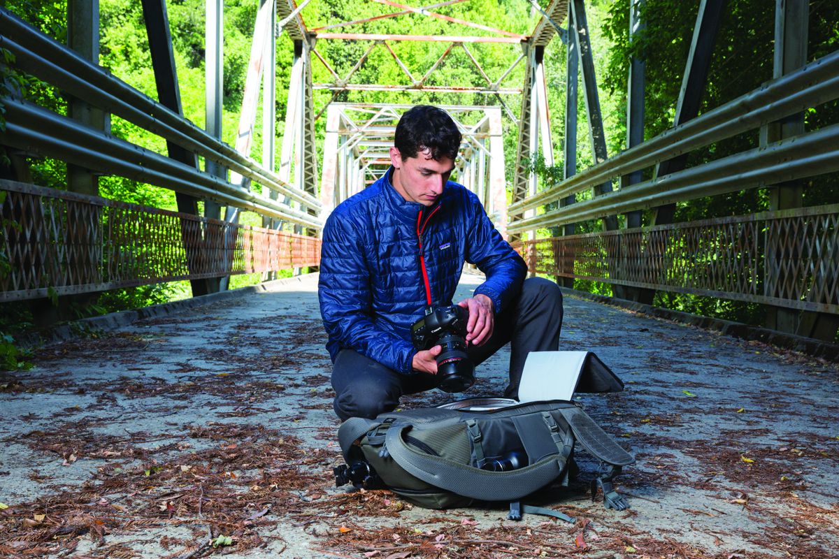 Lowepro Flipside Trek BP 450AW grau/grün