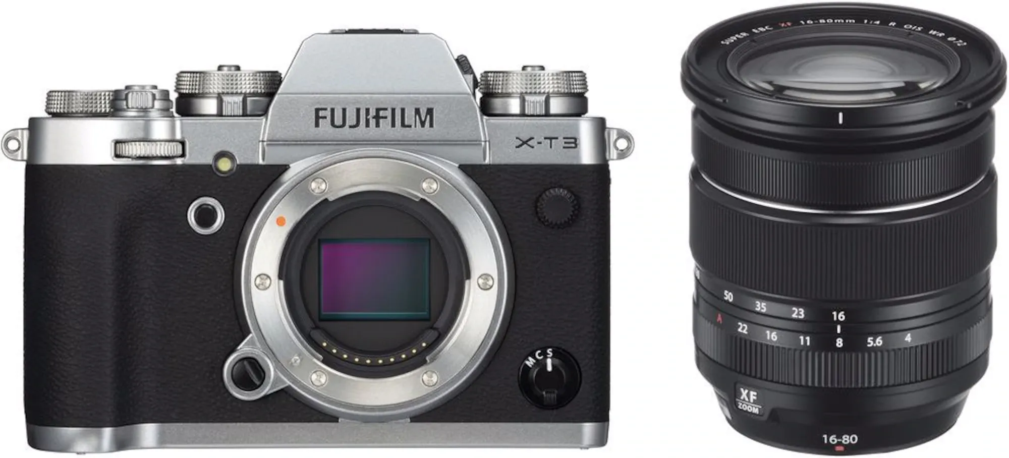 FUJIFILM X-T3 Silver Kit XF 16-80mm