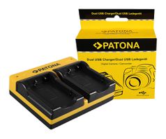 Patona Ladege. Dual USB Fujifilm NP-95