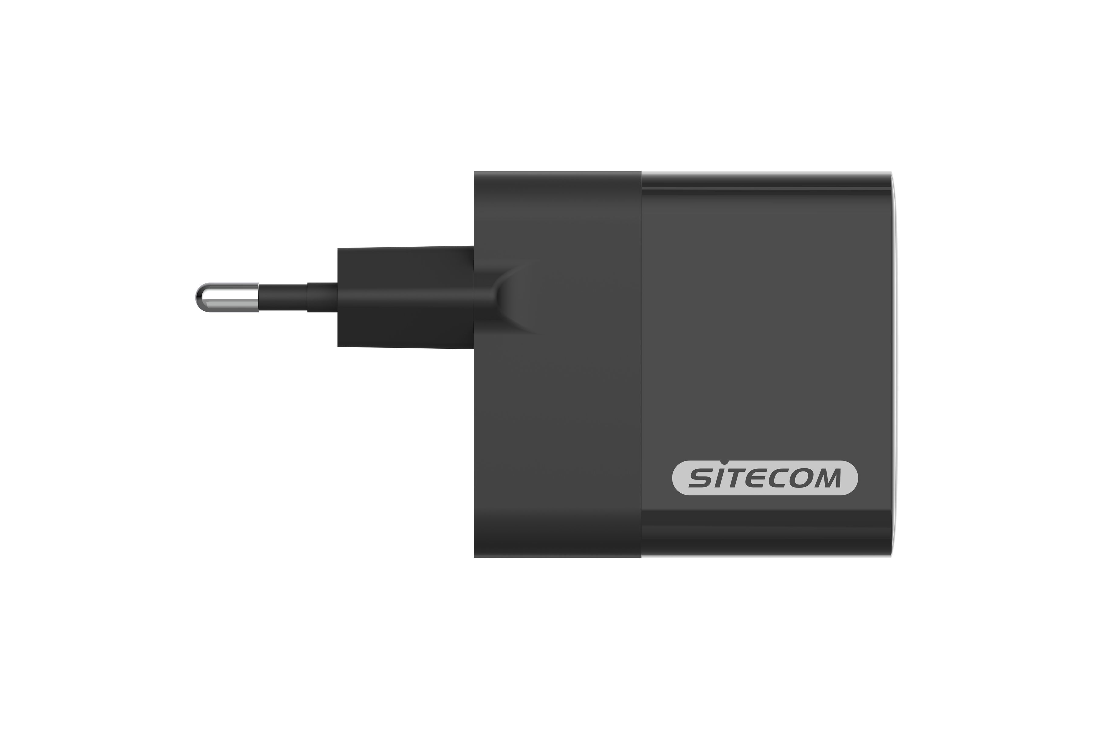 Sitecom 65W GaN Wall Charger LED-Display