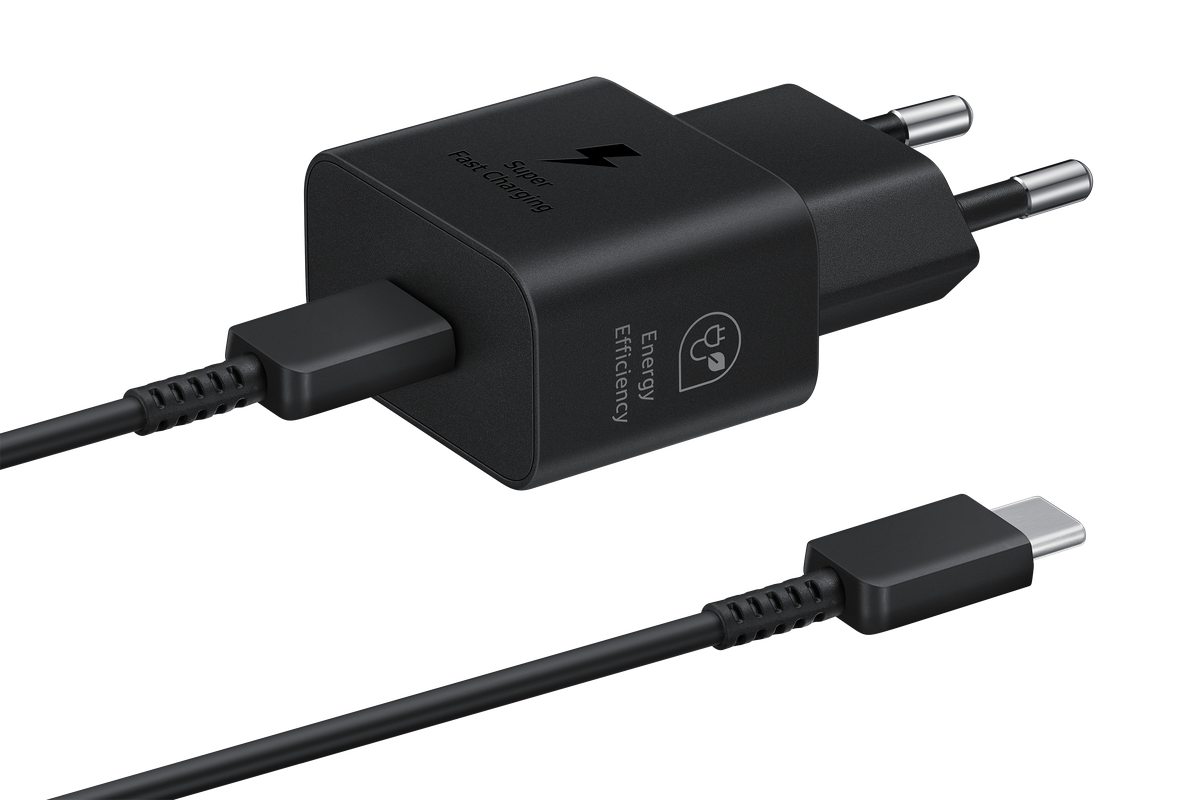 Samsung 25W PD Power Adapter black