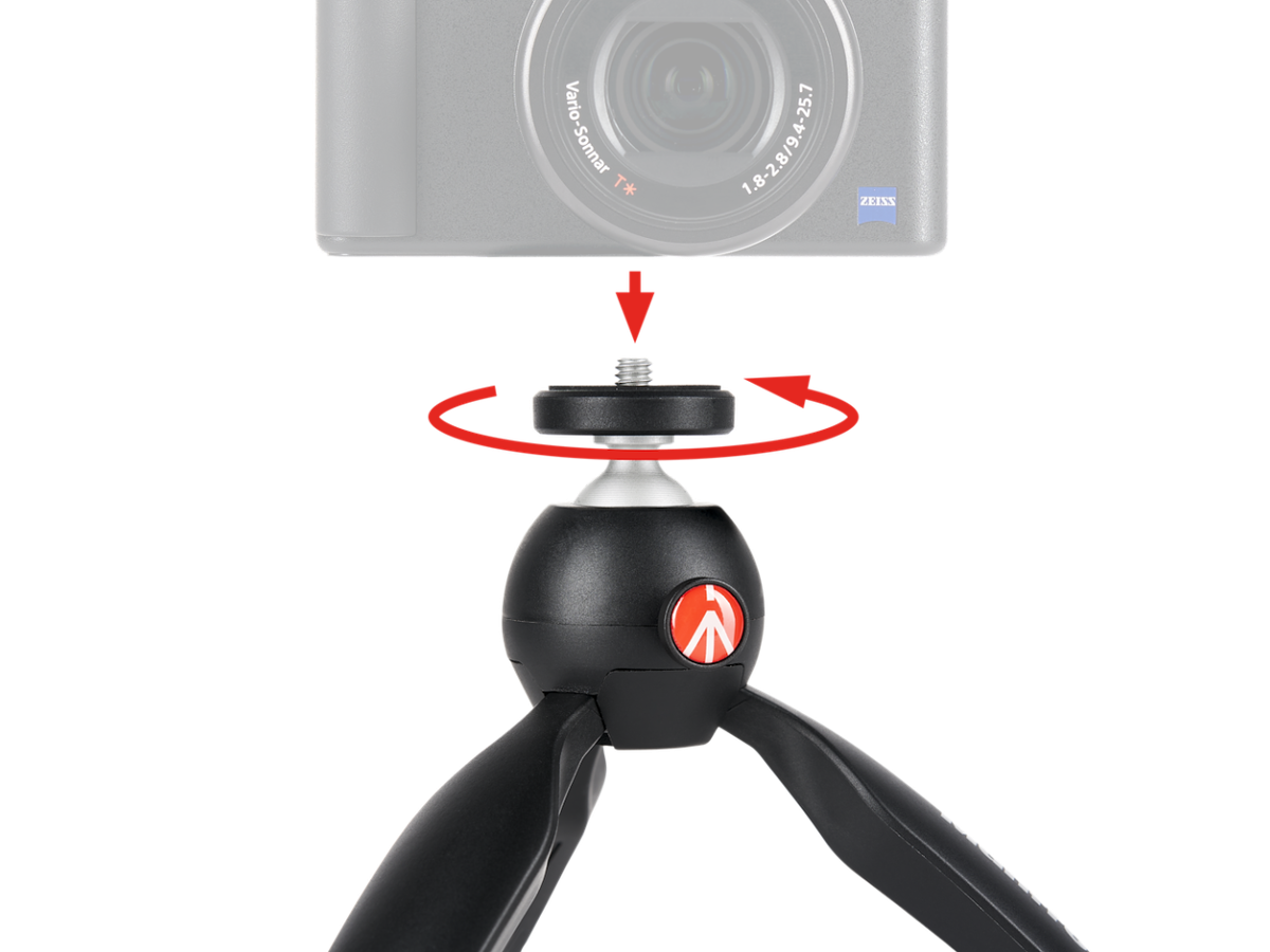 Manfrotto Pixi Mini Tripod Black