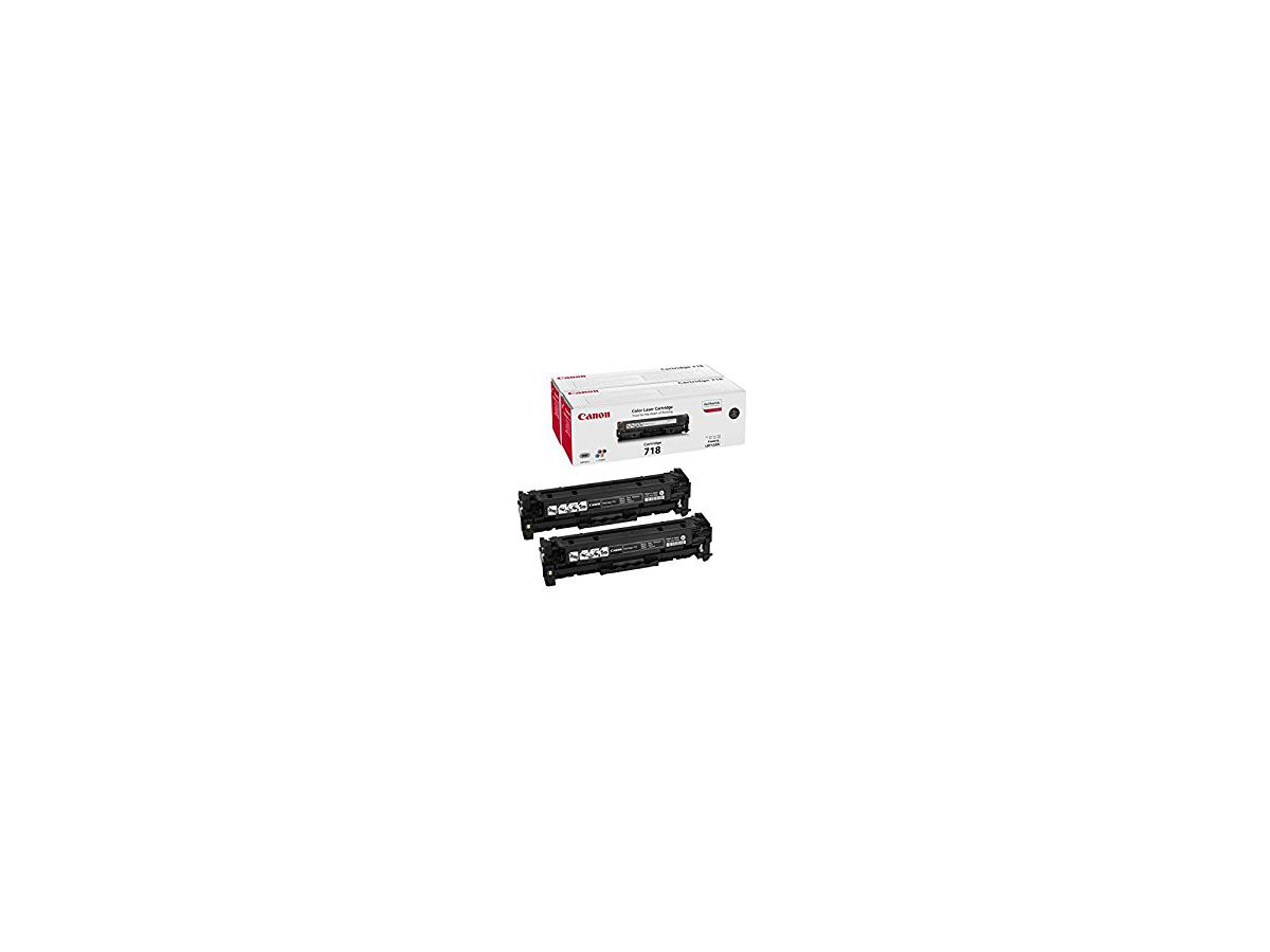 Canon Toner 718 Black Twinpack