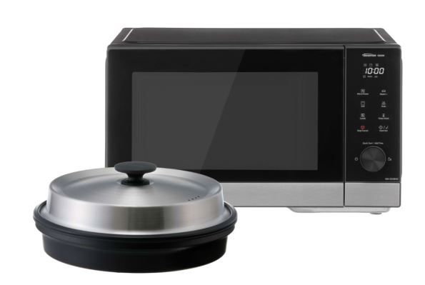 Panasonic Mikrowelle CD38 Kombi schwarz