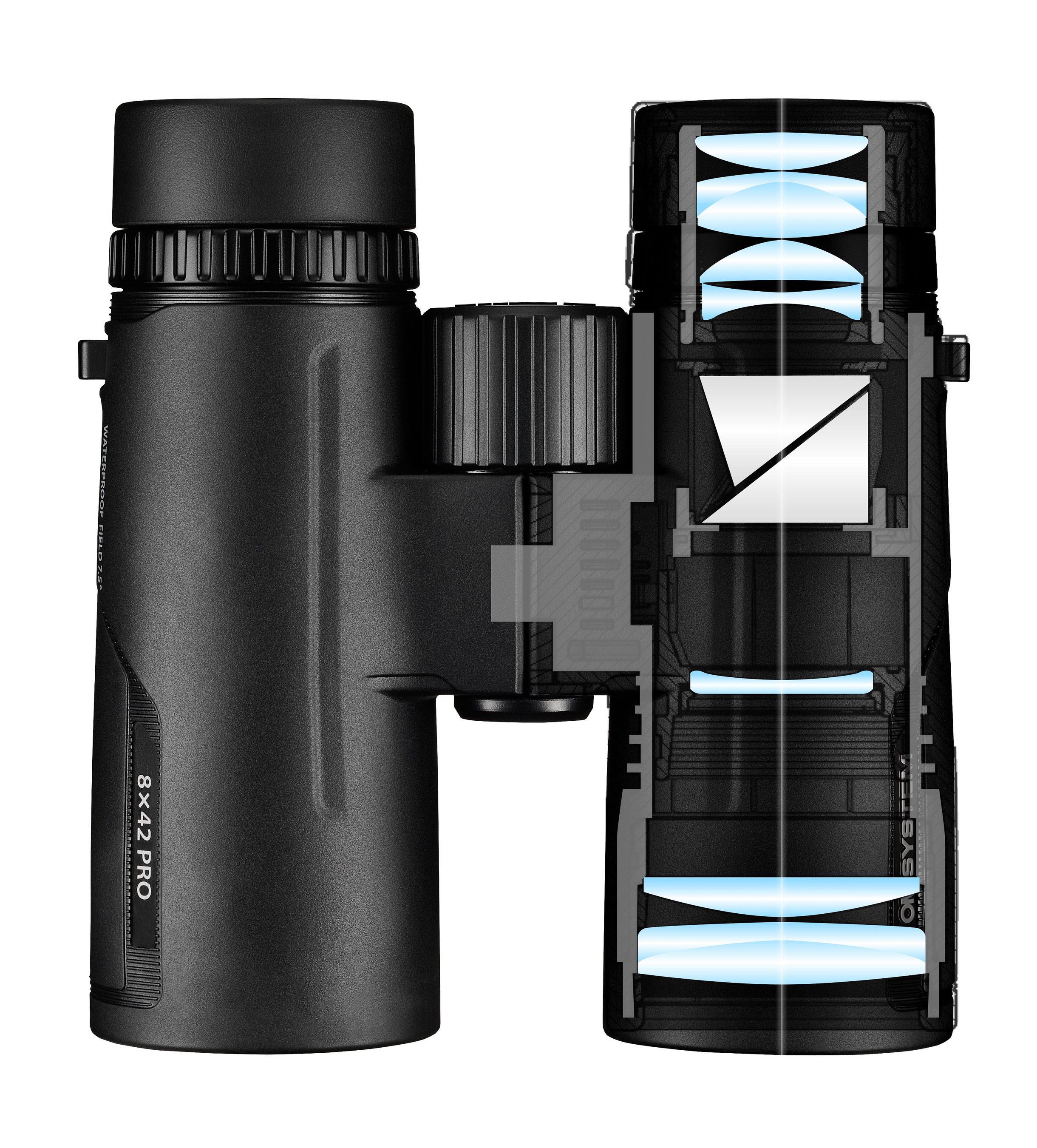 OM System 8x42 PRO inkl. Tasche