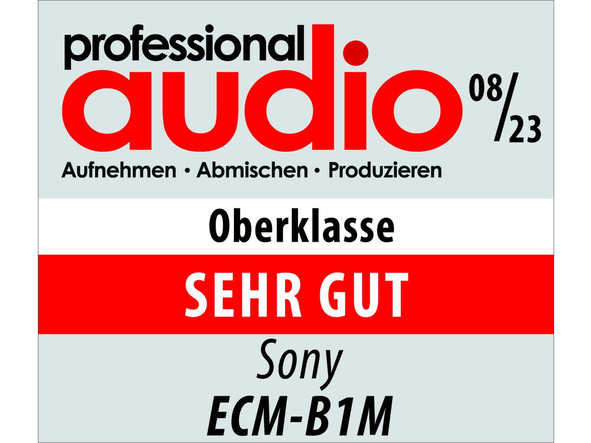 Sony ECM-B1M Shotgun Zoom Microphone