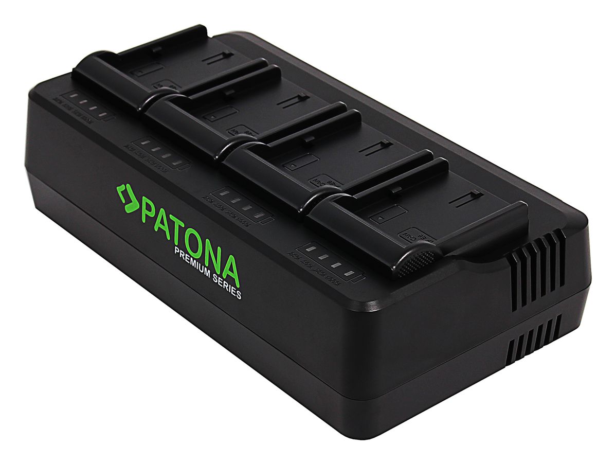 Patona 4-Port Chargeur Canon LP-E6